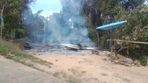 Rumah Petani di Polman Ludes Dilalap Si Jago Merah