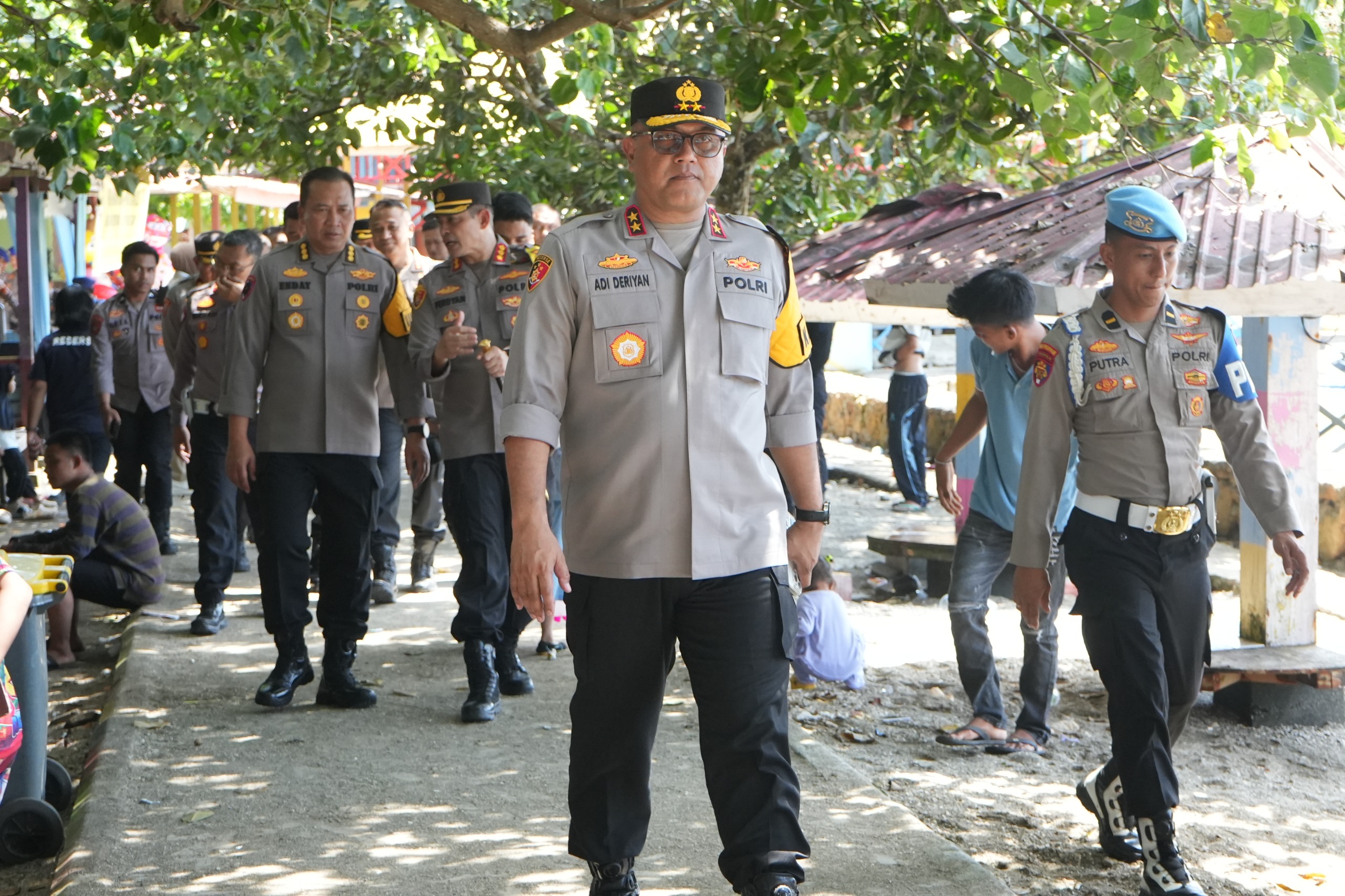 Kapolda Sulbar Pantau Wisata Tapandullu, Pastikan Pengamanan Maksimal Saat Libur Panjang