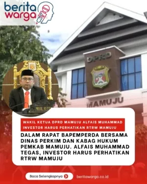 Alfais Muhammad : Investor Harus Perhatikan RTRW Mamuju