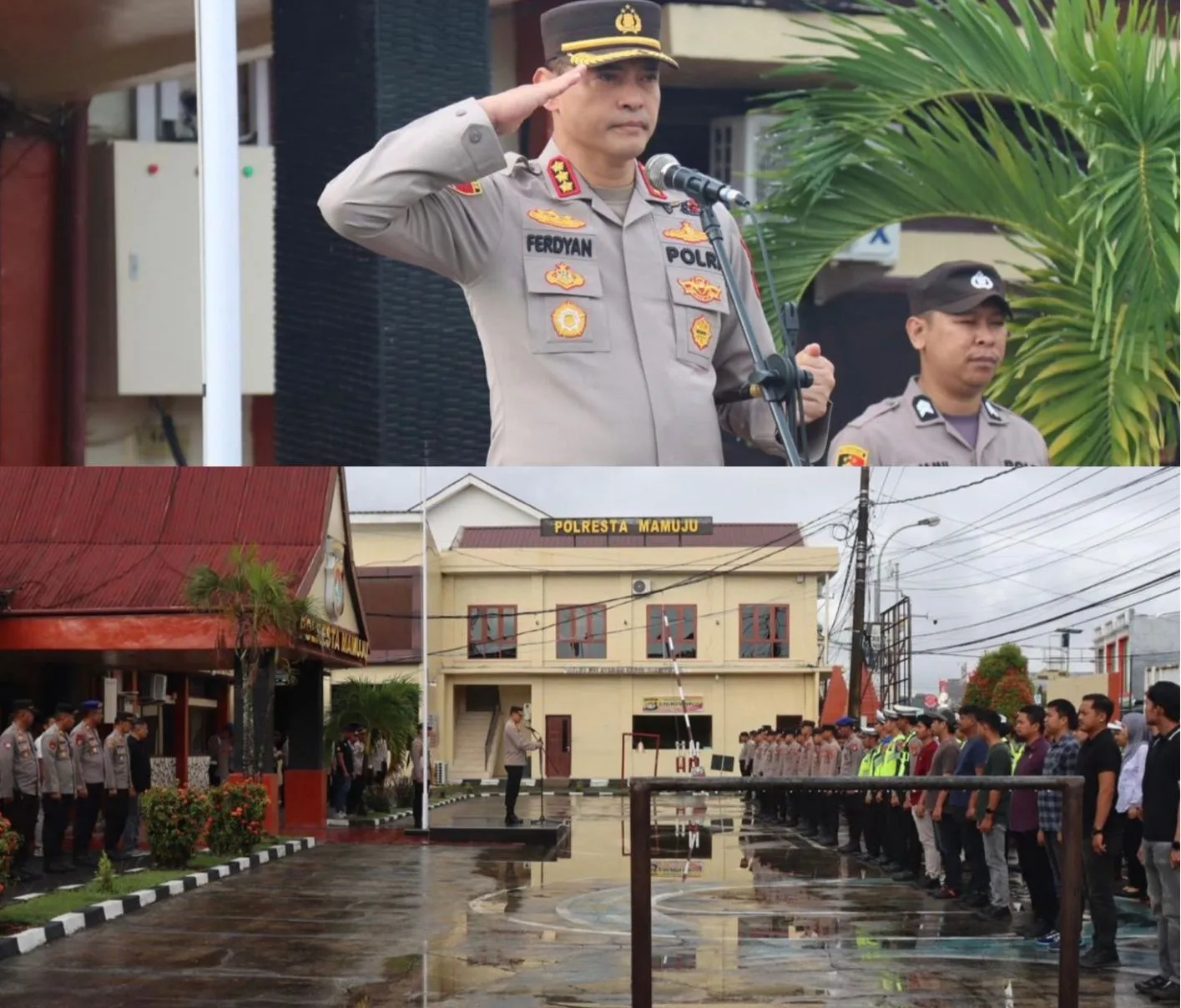 Peringatan Hari Buruh, 160 Personel Polresta Mamuju Disiagakan