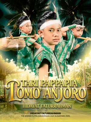 Hidayat Faturrahman Tampil Spektakuler Pada Hari Tari Internasional Bawakan Tari Pappapia Lomo Anjoro