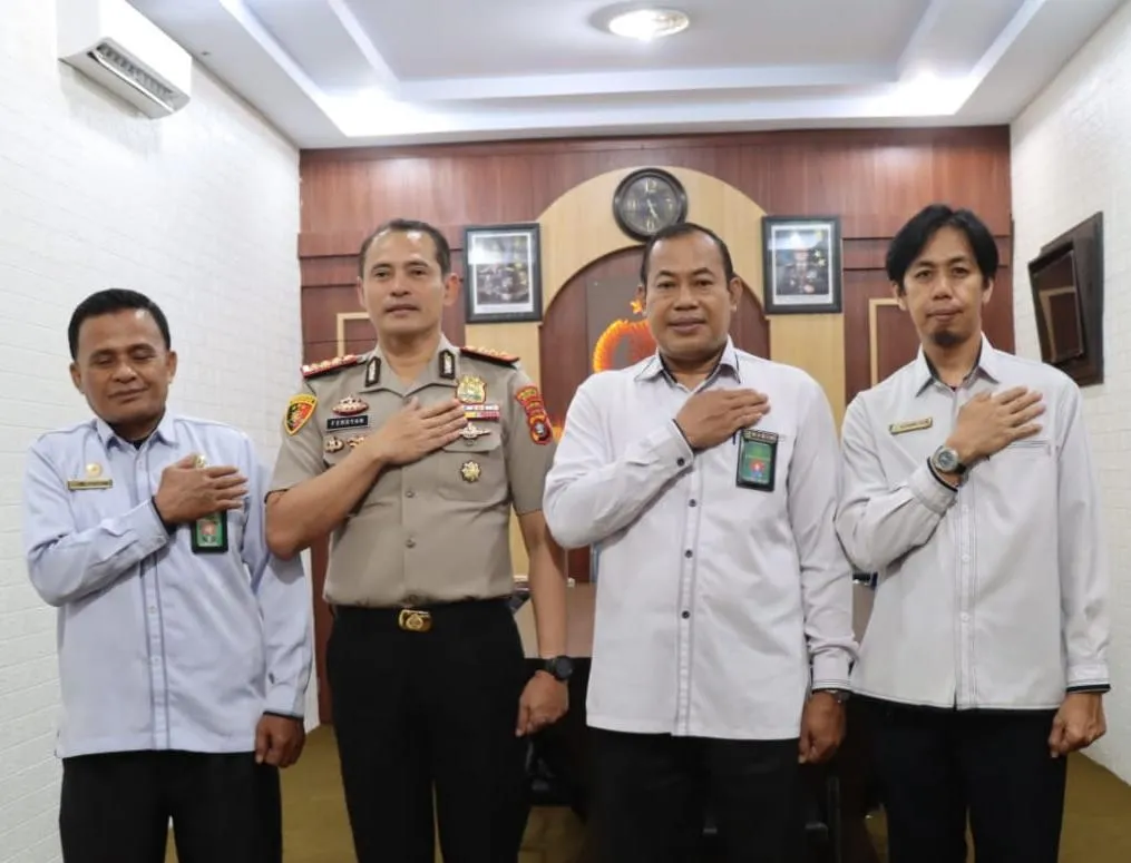 Ketua Pengadilan Agama Kunjungi Kapolresta Mamuju