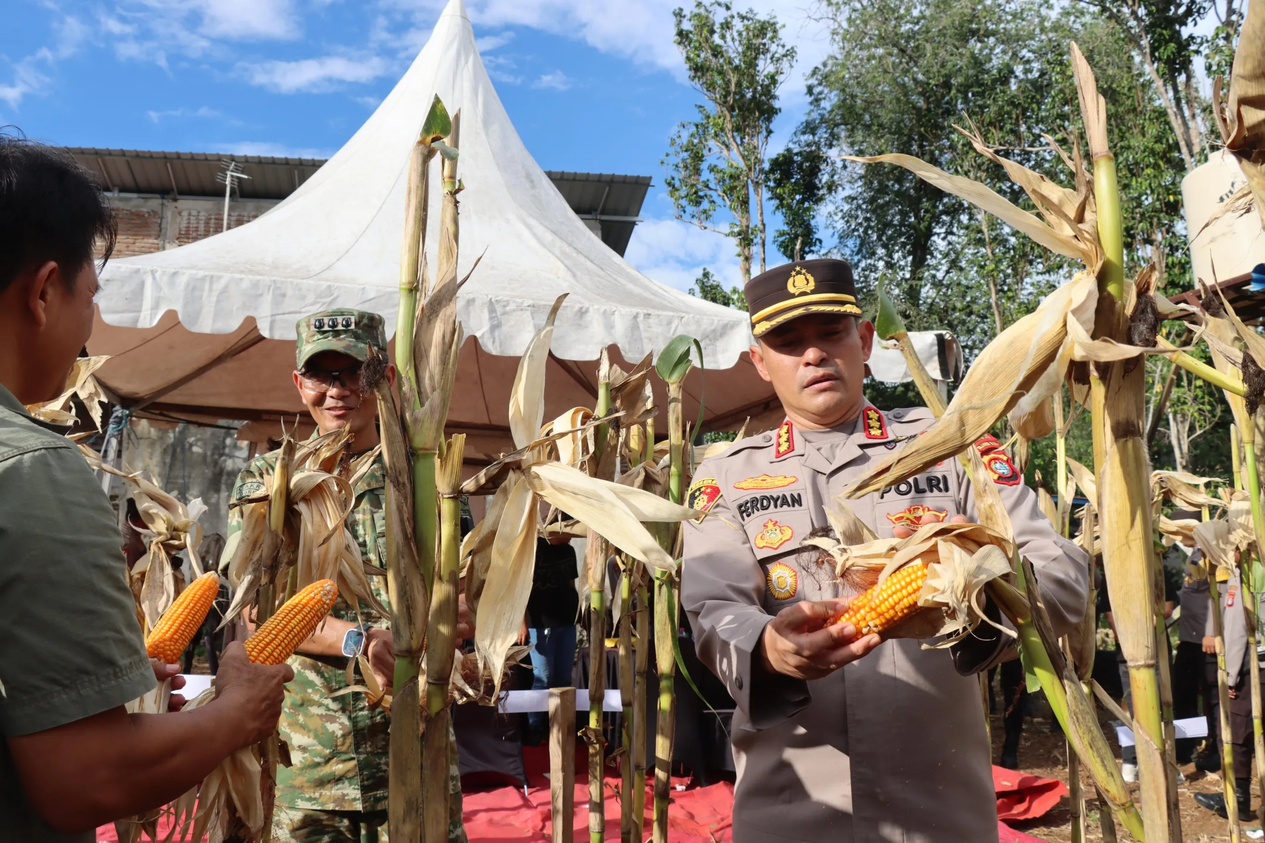 Kapolresta Mamuju Ikuti Panen Raya Jagung Serentak Kuartal II 2026 Bersama Presiden RI dan Kapolri Melalui Zoom Meeting