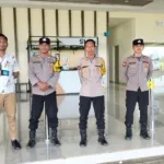 Pastikan Keamanan Bandara, Polsek Kalukku Rutin Gelar Pengamanan