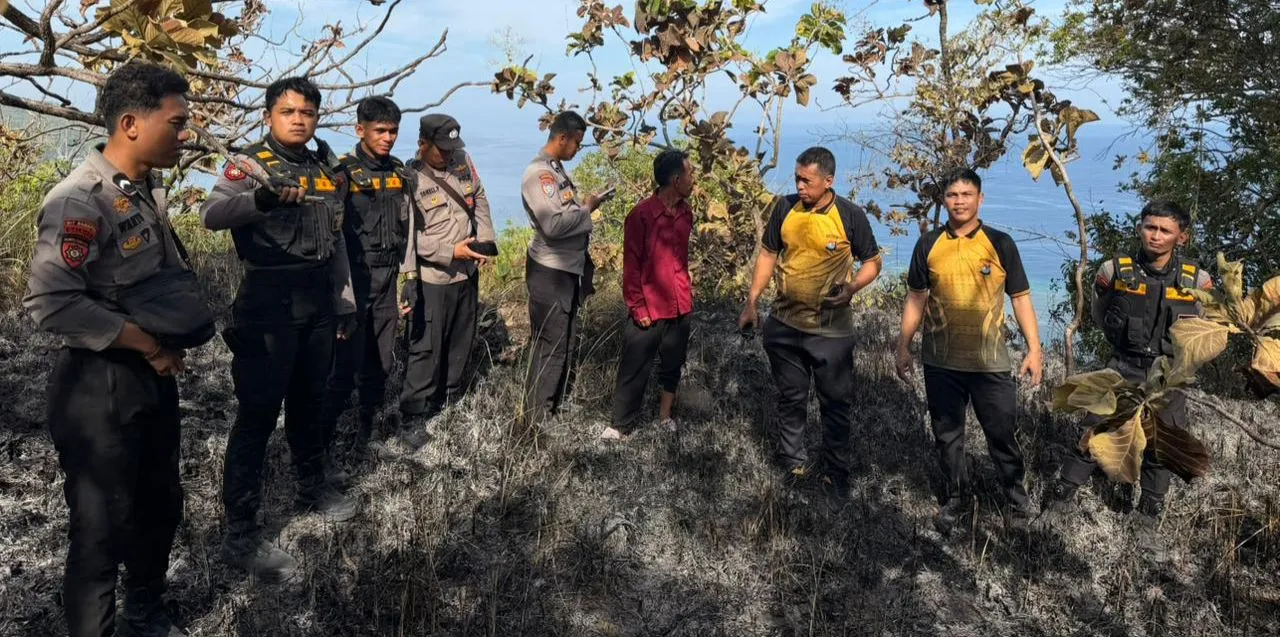 Antisipasi Kebakaran Susulan, Polresta, Dalkarhut, dan BPBD Patroli Ke Lokasi Karhutla