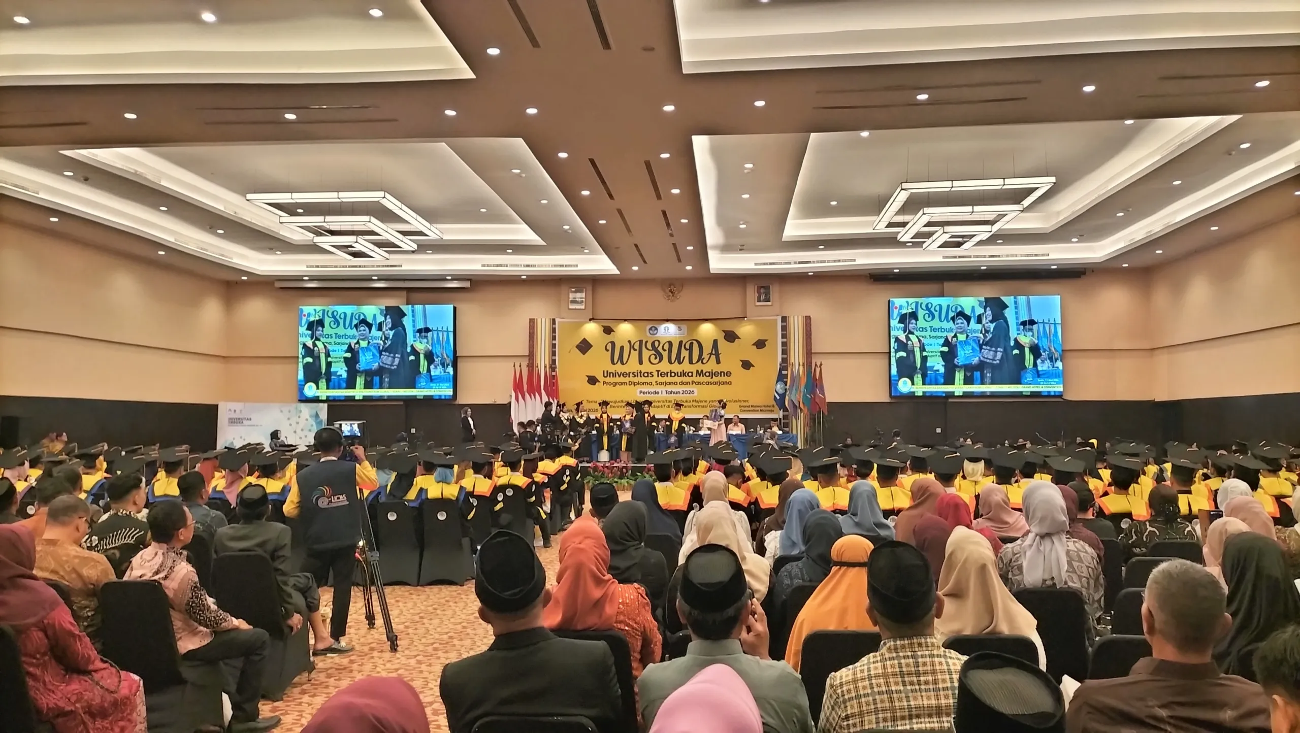 UT Majene Wisuda 434 Mahasiswa, Ada Wisudawan Inspiratif