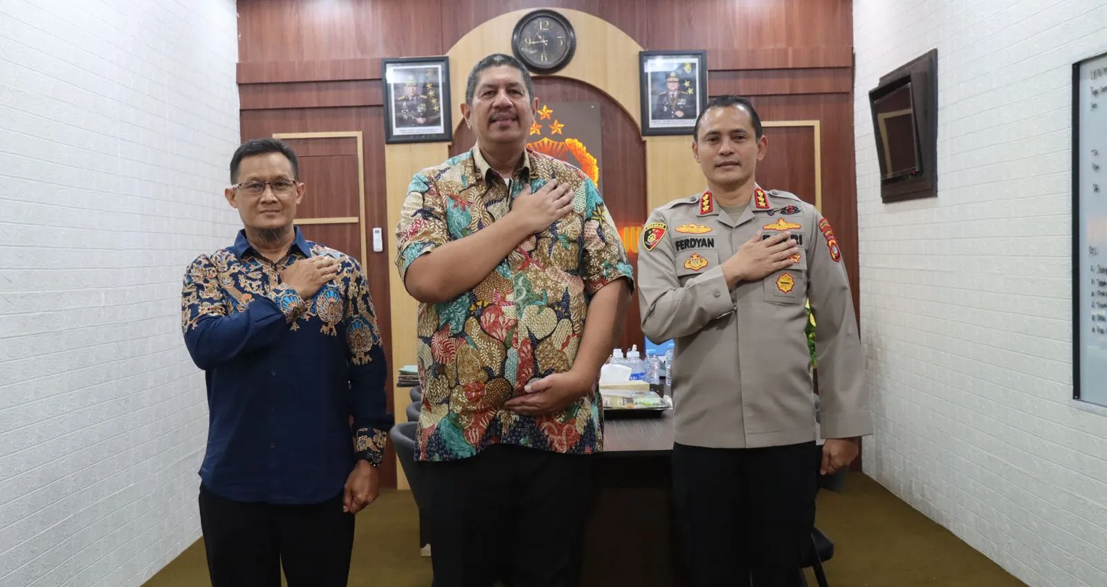 Kajati Sulbar Perkuat Sinergi Penegakan Hukum Dengan Polresta Mamuju