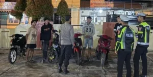Respon Laporan Warga Melalui Call Center 110, Polresta Mamuju Amankan Aksi Pelaku Balap Liar