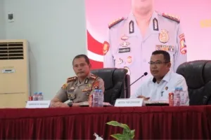Divisi Hukum Polri Asistensi Sisdivkum dan JDIH di Polresta Mamuju