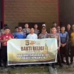 Dari Gereja ke Masjid, Polresta Mamuju Wujudkan Bakti Religi Penuh Makna