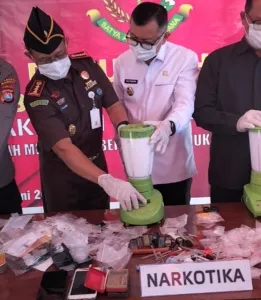 Pemusnahan Barang Bukti dari 104 Perkara, Kasus Narkotika Dominan