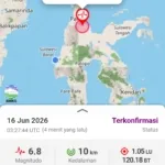 Gempa M 6,8 Guncang Sulawesi Tengah, Warga Mamuju Panik Keluar Rumah