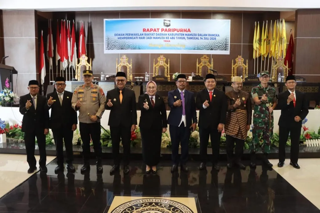 Hadiri Paripurna HUT Mamuju, Kapolresta Siap Kawal DOB Kota Madya Mamuju