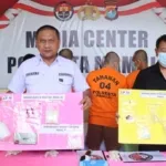 Polresta Mamuju Bongkar Dua Kasus Narkoba, Pasangan Calon Pengantin Pesta Sabu dan Pengedar Obat Berbahaya Ditangkap