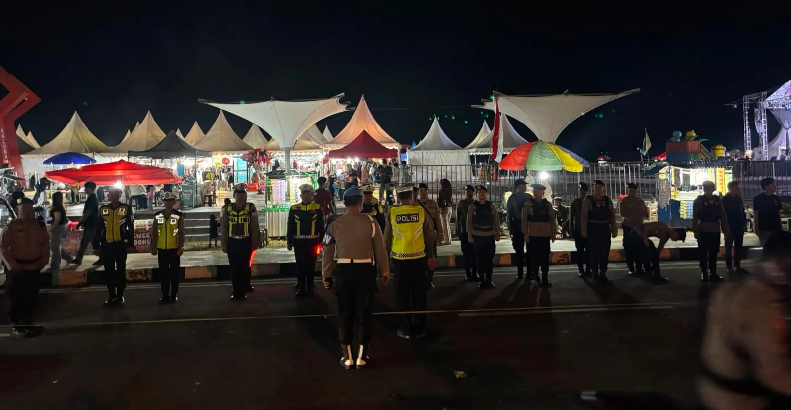 Polresta Mamuju Siaga Penuh, Amankan Bhayangkara Presisi Fest UMKM 2026