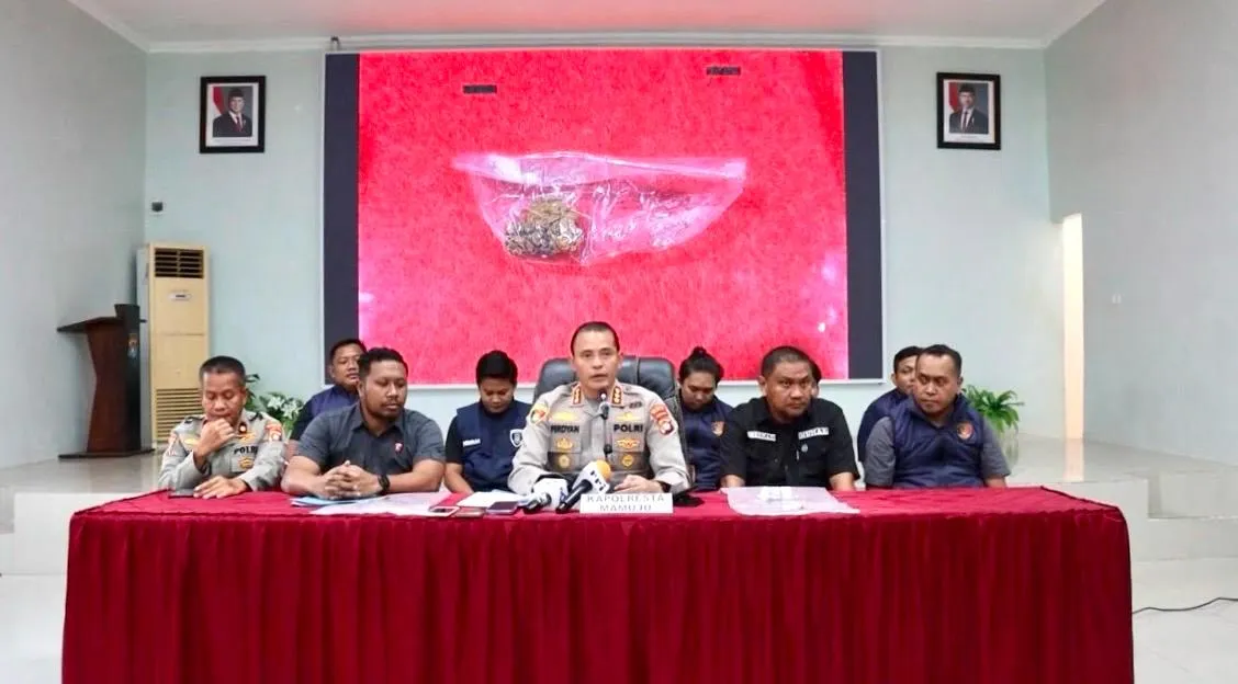 Berantas Tambang Emas Ilegal, Polresta Mamuju Tahan 4 Tersangka dari Tiga TKP