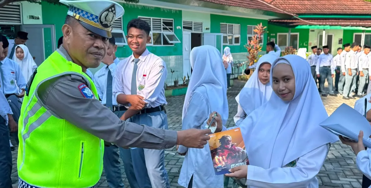 Police Goes to School, Edukasi Pelajar MAN Tertib Lalu Lintas