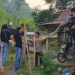 Polresta Mamuju Bantu Warga Yang Terdampak Kekeringan Karena El Nino