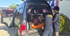 Penemuan Mayat, Pamapta Polresta Mamuju Sigap Lakukan Evakuasi
