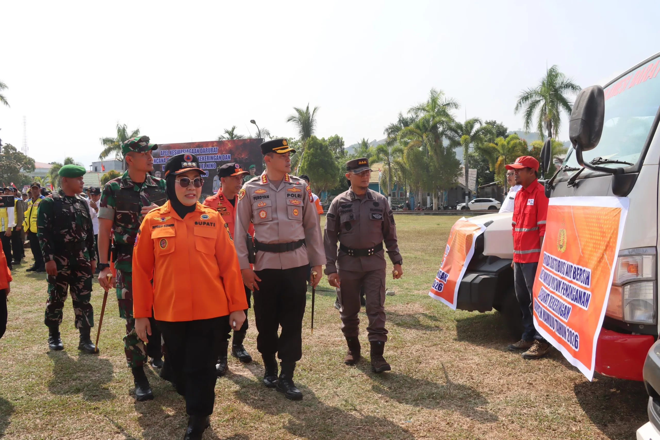 Gelar Apel Siaga Tanggap Darurat Karhutlah, Kapolresta Mamuju : Lakukan Himbauan Dan Penegakan Hukum Kepada Pembakar Lahan