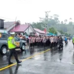 Polresta Mamuju Berhasil Kendalikan Massa Aksi Tolak Tambang LTJ di Botteng Aksi Tutup Jalan Poros Sulbar-Sulsel Batal