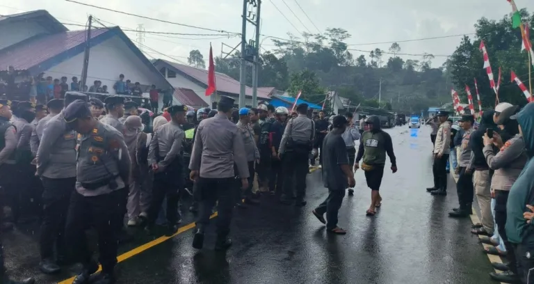 Strategi Pengamanan Tepat, Isu Bentrok Antar Massa Pro-Kontra Tambang LTJ dan Polisi di Botteng Tidak Terjadi