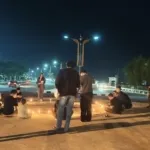 Polresta Mamuju Kawal Aksi Solidaritas, Wartawan Bersatu Doakan Rekan yang Hilang di Selat Sunda