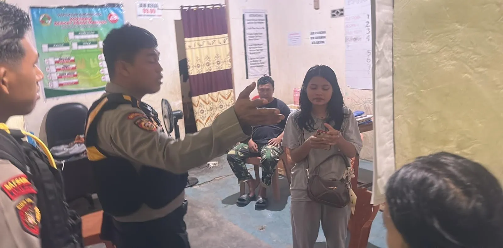 Tagih Biaya Perbaikan HP, Seorang Wanita Dianiaya, URC Polresta Mamuju Bergerak Cepat