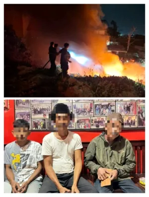 Polisi Amankan Tiga Terduga Pelaku Kebakaran Lahan, Terancam 5 Tahun Penjara