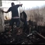 Dua Lods Pakaian di Pasar Sentral Mamuju Terbakar