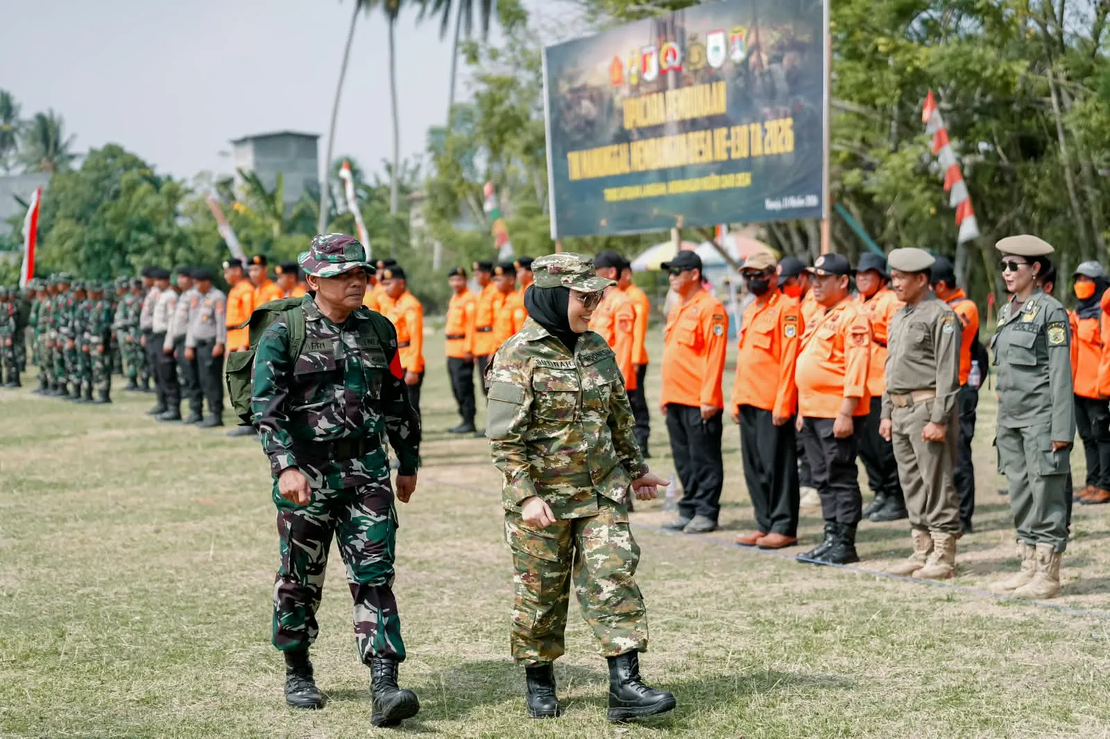 Buka TMMD, Bupati Sutinah Alokasikan Anggaran Rp.1 Miliar