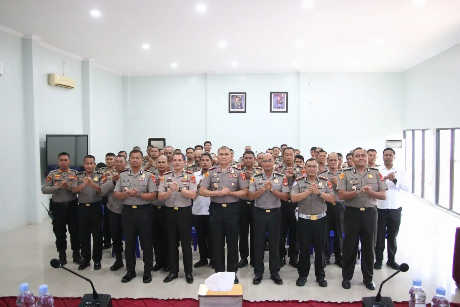 Kapolda Sulbar Kunjungi Polresta Mamuju, Kapolresta: Suatu Kehormatan dan Motivasi Untuk Wujudkan Polisi Bersama Masyarakat