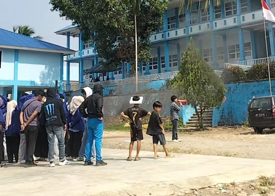 Mahasiswa IKB STIKes Fatimah Mamuju Gelar Aksi, Tuntut Biaya KKN Rp1,2 Juta Dihapus