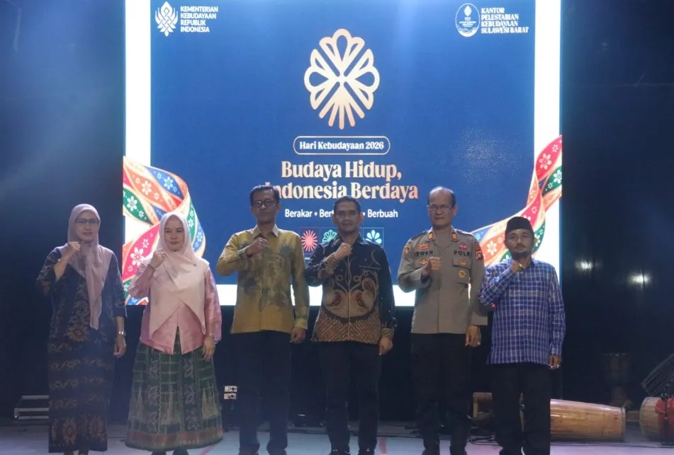 Pemkab Mamuju Hadiri Pembukaan Hari Kebudayaan 2026